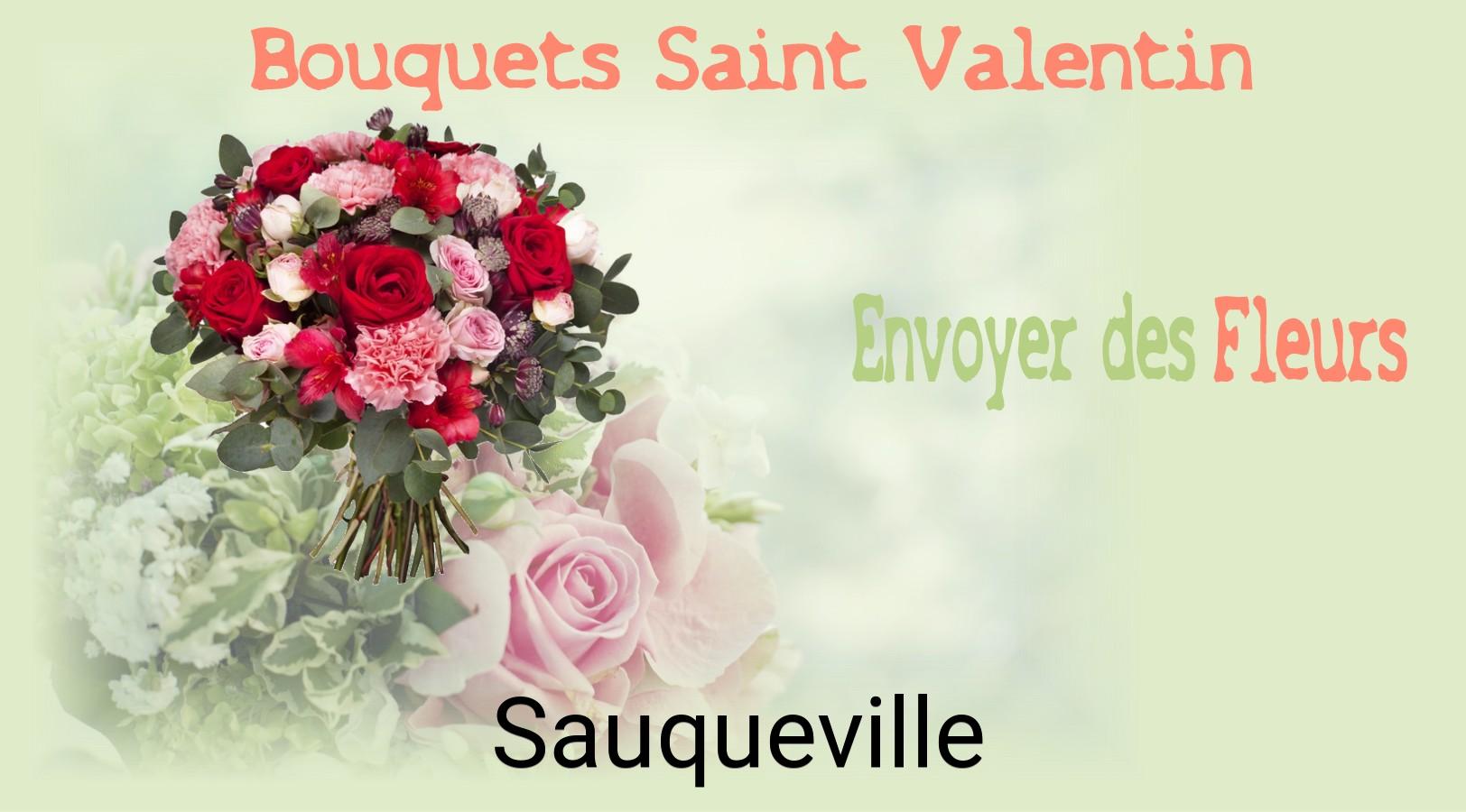 Roses de Saint-Valentin livrées à Sauqueville